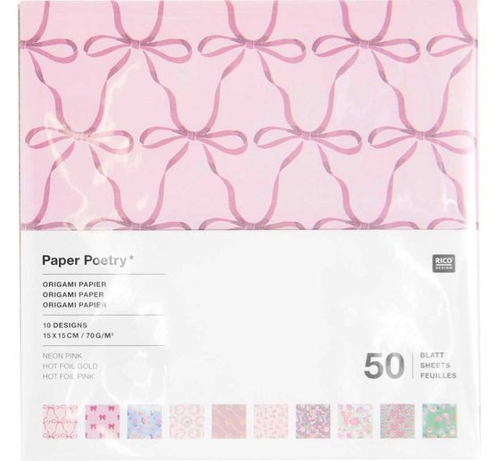 Faltbl&auml;tter "La Vie En Rose"