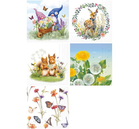 VBS Servietten-Set "Spring Time"