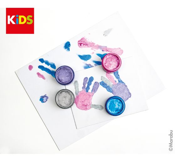 Marabu KiDS Fingerfarbe "STERNENGLANZ"