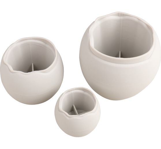 Silikon Gie&szlig;form "Vase Wellenrand"