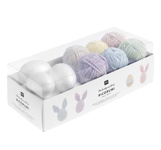 Rico Design Ricorumi H&auml;kelset "Ostereier Nilli Nilli"