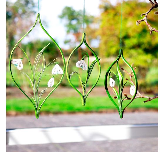 Quilling-Set "Schneegl&ouml;ckchen"