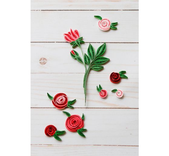 Quilling-Set "Rosen"