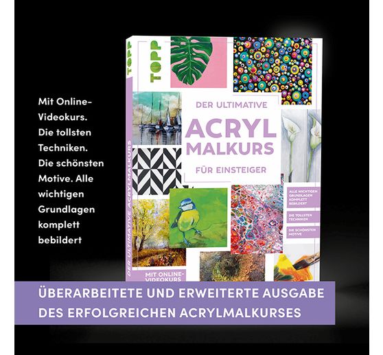 Book "Der ultimative ACRYLMALKURS f&uuml;r Einsteiger"
