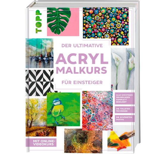 Book "Der ultimative ACRYLMALKURS f&uuml;r Einsteiger"
