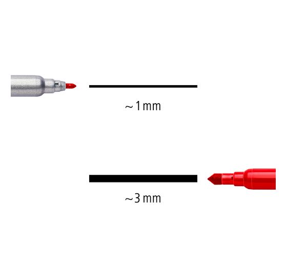 Staedtler Noris Doppelfasermaler, 12er-Set