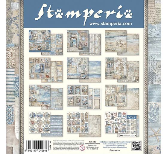 Scrapbook-Block "Silent Sea"