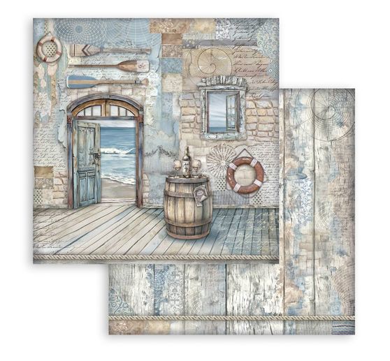 Scrapbook-Block "Silent Sea"