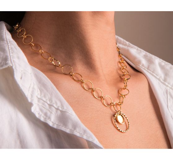 Gliederkette Ringe gepr&auml;gt
