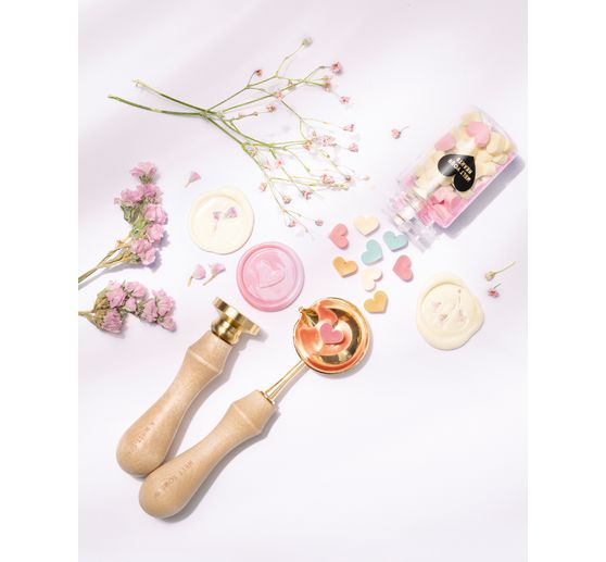 Siegelwachs-Set "Pastel Love"