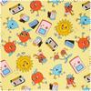 Baumwoll-Stoff "Retro Friends"