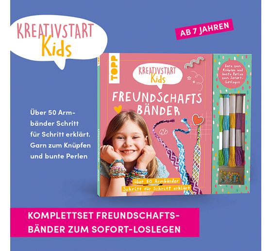 Buch "Kreativstart Kids - Freundschaftsb&auml;nder"