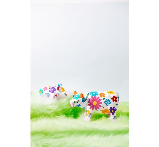 Cow, paper mache