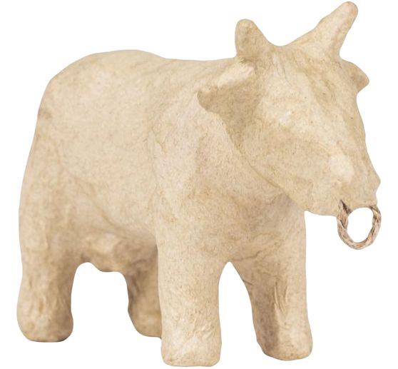 Cow, paper mache