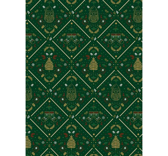 D&eacute;copatch Pocket Hot-Foil Collection Mix and Patch "Vintage Weihnachten"