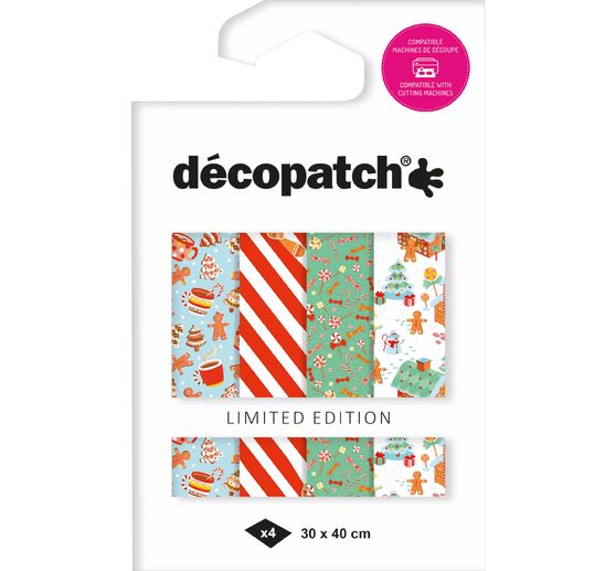 D&eacute;copatch Pocket Hot-Foil Collection Mix and Patch "Christmas Bakery"