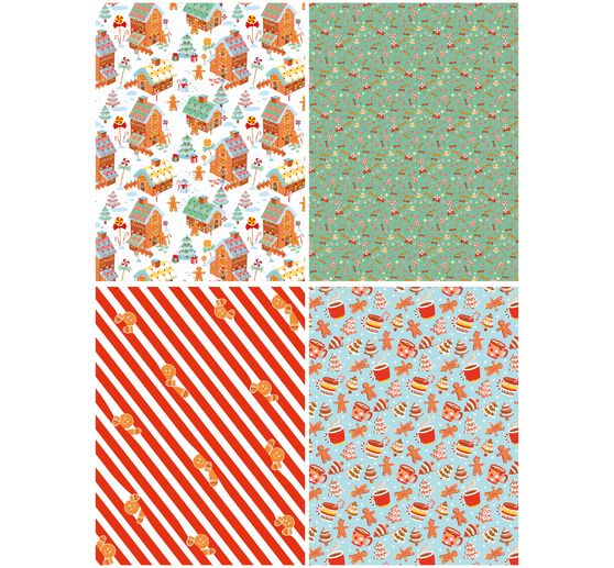 D&eacute;copatch Pocket Hot-Foil Collection Mix and Patch "Christmas Bakery"