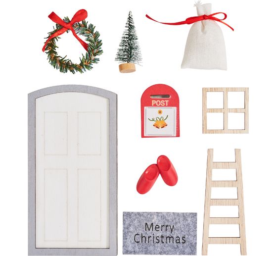 VBS Wichtelt&uuml;r-Set "Merry Christmas"