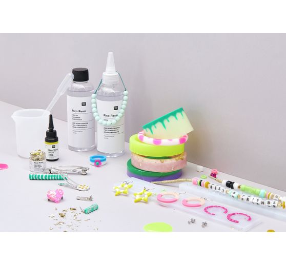 Silikonform f&uuml;r Schmuck "Broschen und Haarspangen"