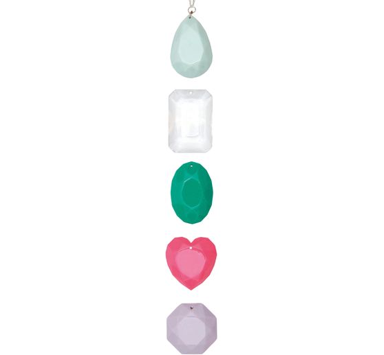 Silicone mould for jewellery "Diamond decoration pendant"