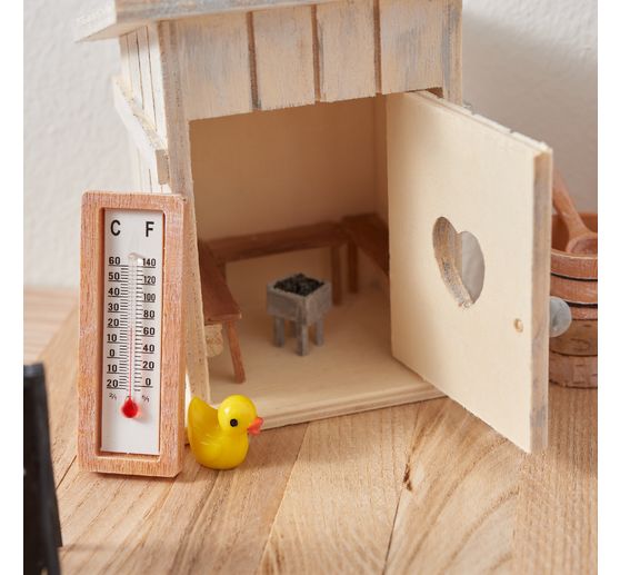 VBS Miniatur Toilettenh&auml;uschen