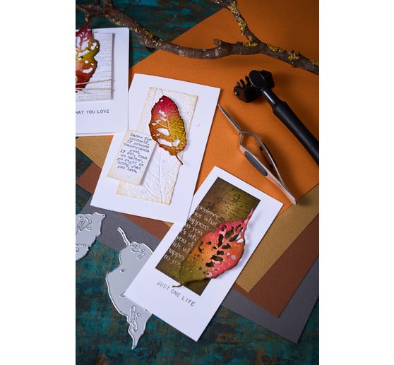 Sizzix Thinlits Stanzschablone "Leaf Fragments by Tim Holtz"