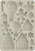 Silikonform A5 "Candy Christmas - Gingerbreads"