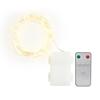 Outdoor micro LED light chain, with remote control, 50 LEDs