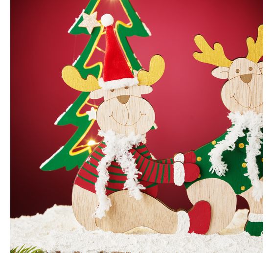 VBS Bastelfarben Set "X-mas", 5 x 50 ml