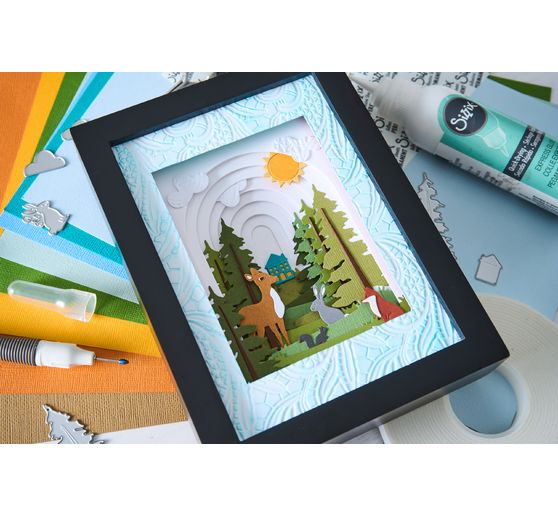 Sizzix Framelits Punching template "Tunnel Arches by Eileen Hull"