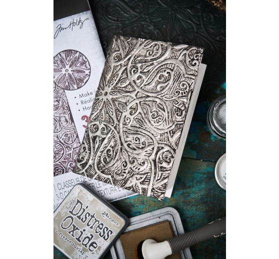 Sizzix A5 Pr&auml;geschablone "Engraved by Tim Holtz"