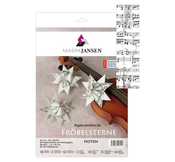 Papierstreifen "Noten"