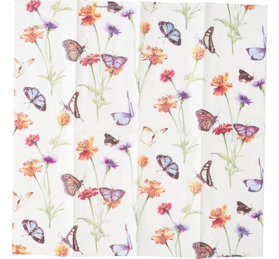 Papiertaschent&uuml;cher "Schmetterlingsgarten"