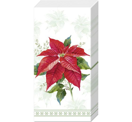 Papiertaschent&uuml;cher "Classic Poinsettia"