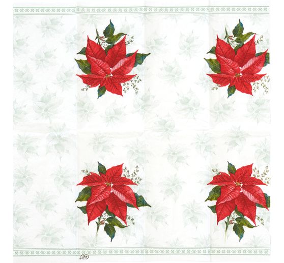 Papiertaschent&uuml;cher "Classic Poinsettia"