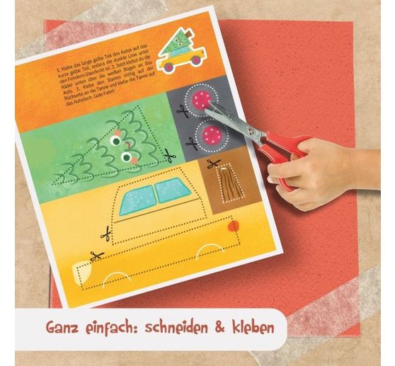 Buch "Das Adventskalender-Verbastelbuch f&uuml;r die Allerkleinsten. T&uuml;rkranz"