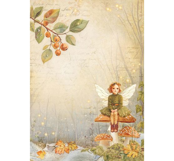 Motif straw silk assortment "Whispering Woods"