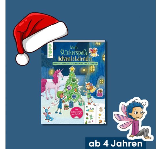 Book "Mein Stickerspa&szlig;-Adventskalender"