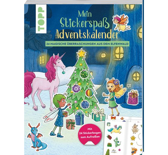 Book "Mein Stickerspa&szlig;-Adventskalender"