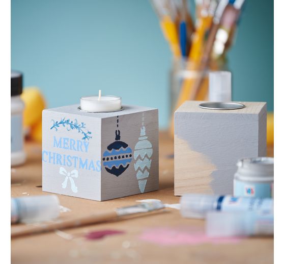 VBS Bastelfarben-Set "Blue Nature"