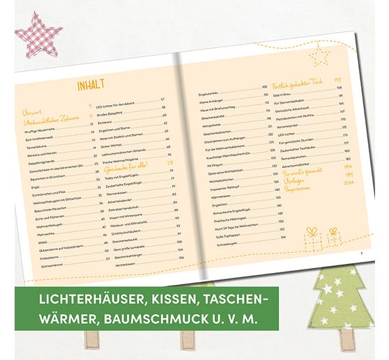 Buch "Die sch&ouml;nsten N&auml;hideen f&uuml;r die Weihnachtszeit"