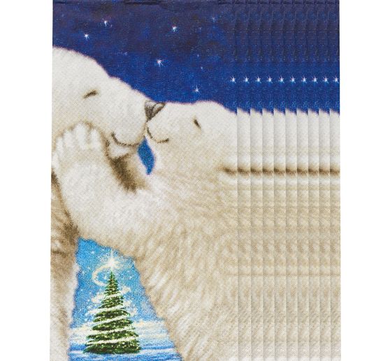Papiertaschent&uuml;cher "Polar Bear Kiss"