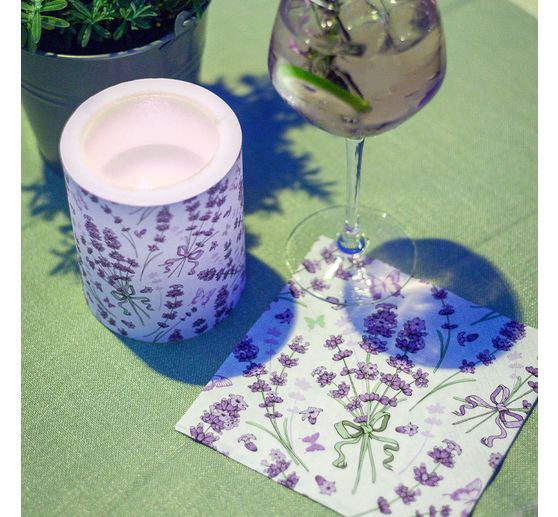 Serviette "Lavender Love"