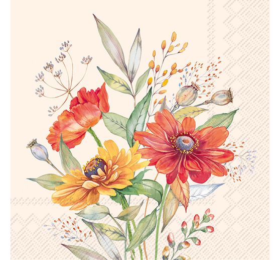 Napkin "Sunset Bouquet"