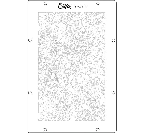 Sizzix Stencil Set "Botanicals"