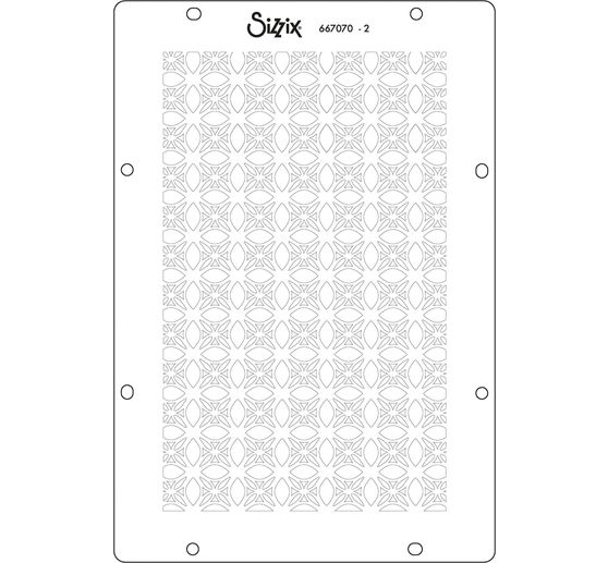 Sizzix Stencil Set "Backgrounds"
