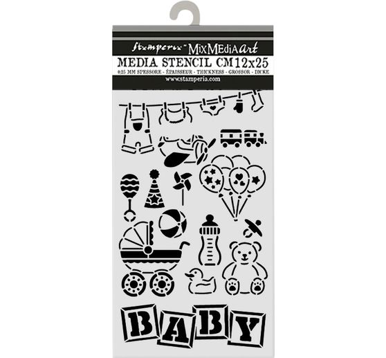 Schablone "Baby - Elements"