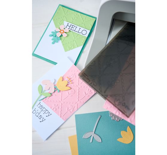 Sizzix Multi-Level-Pr&auml;geschablone "Framed Florals"