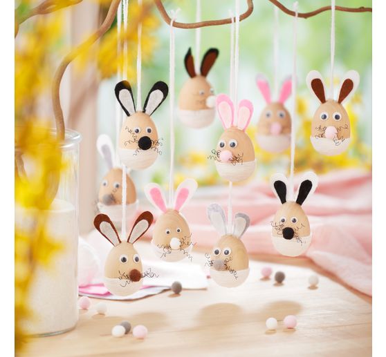 VBS Bastelset Anh&auml;nger "Eier-Hasen"