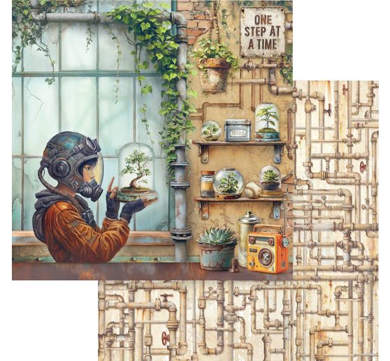 Scrapbook-Block "A New Beginning"